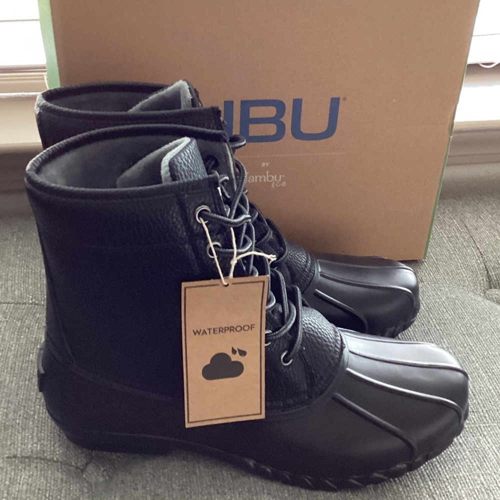 JBU Men's Maine Water-Resistant Duck Boot, size 10